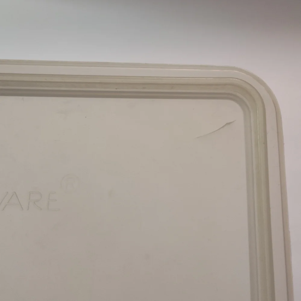 Vintage Tupperware Square Container